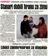 Artikel in der Zeitung Dnevni Avaz