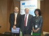  President of European Movement  Pat Cox mit Predrag Prastalo (li) und Schahrsad Vakilzadeh